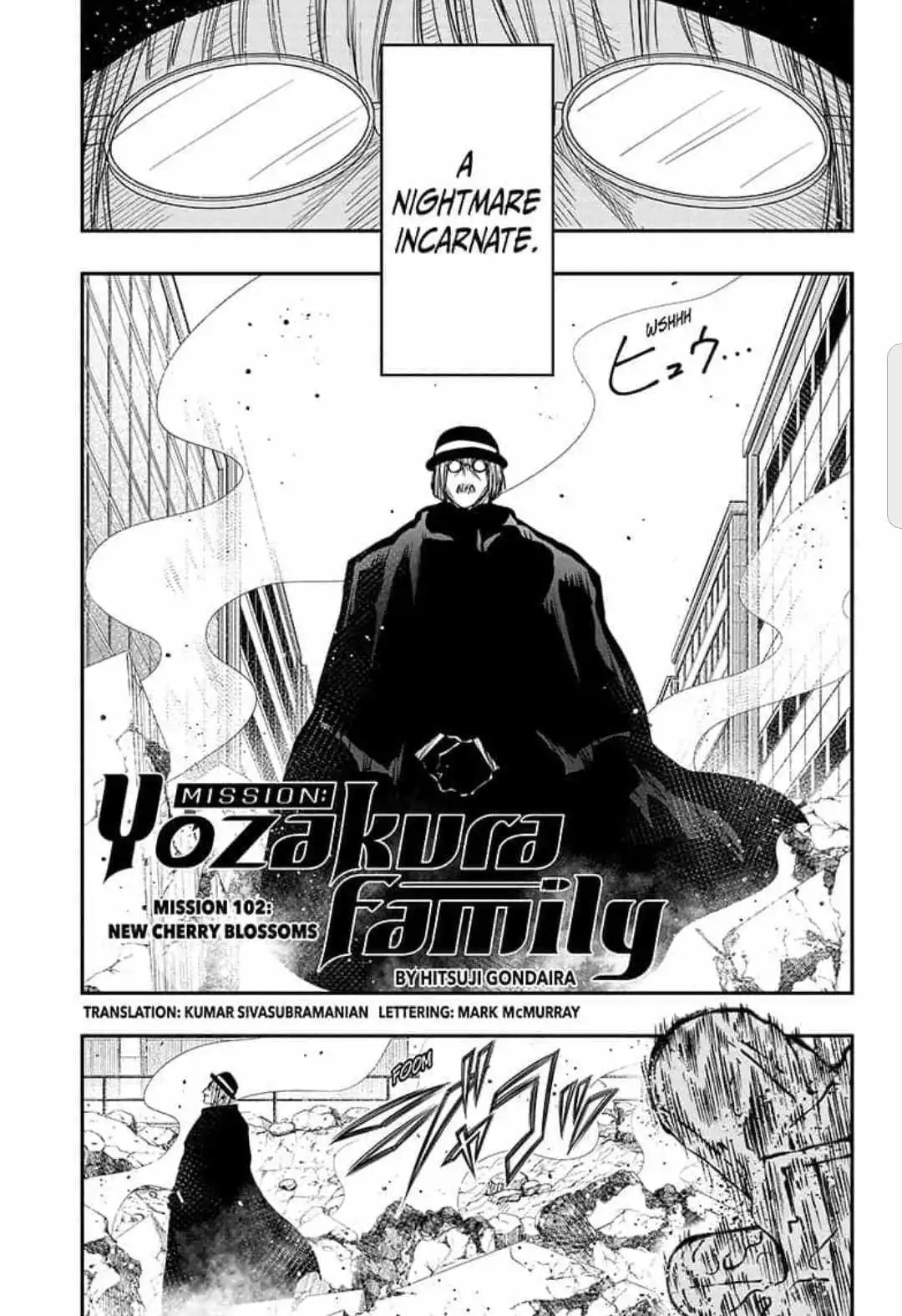 Mission: Yozakura Family Chapter 102 1